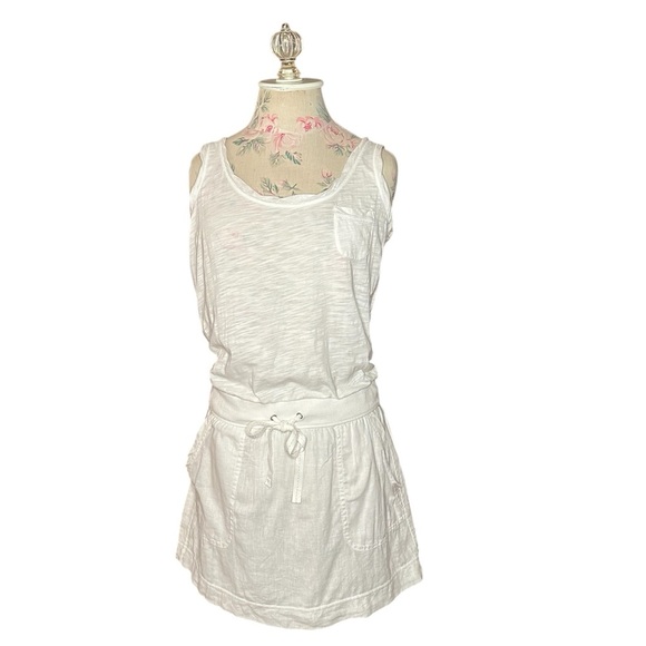 Ann Taylor LOFT Lounge Dress – 2-Tone Off-White/Cream, S - Picture 1 of 7